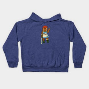 Little fungi gal Kids Hoodie